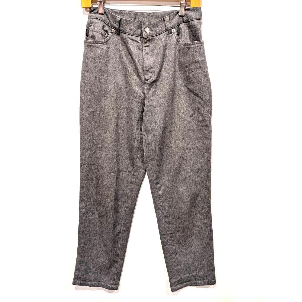 Vintage‎ Lauren Jeans Co Ralph Lauren Gray Pants Tapered Mom Pants Y2K 90s Retro